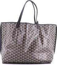 Pre-Owned Goyard Anjou Reversible Tote Coated Canvas PM