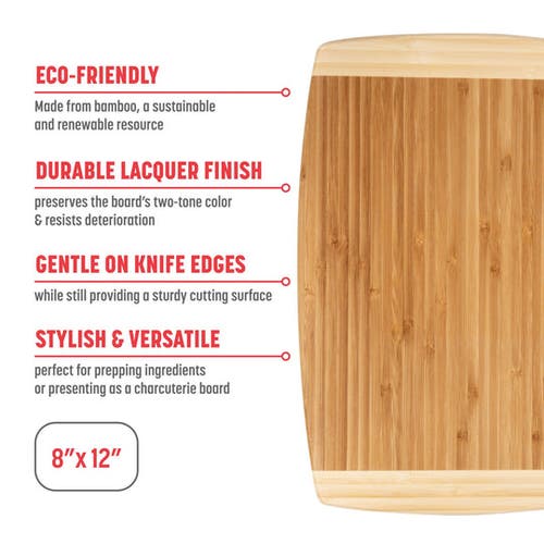 Joyce Chen Scissor And Cutting Board Set, 2 Piece In Brown