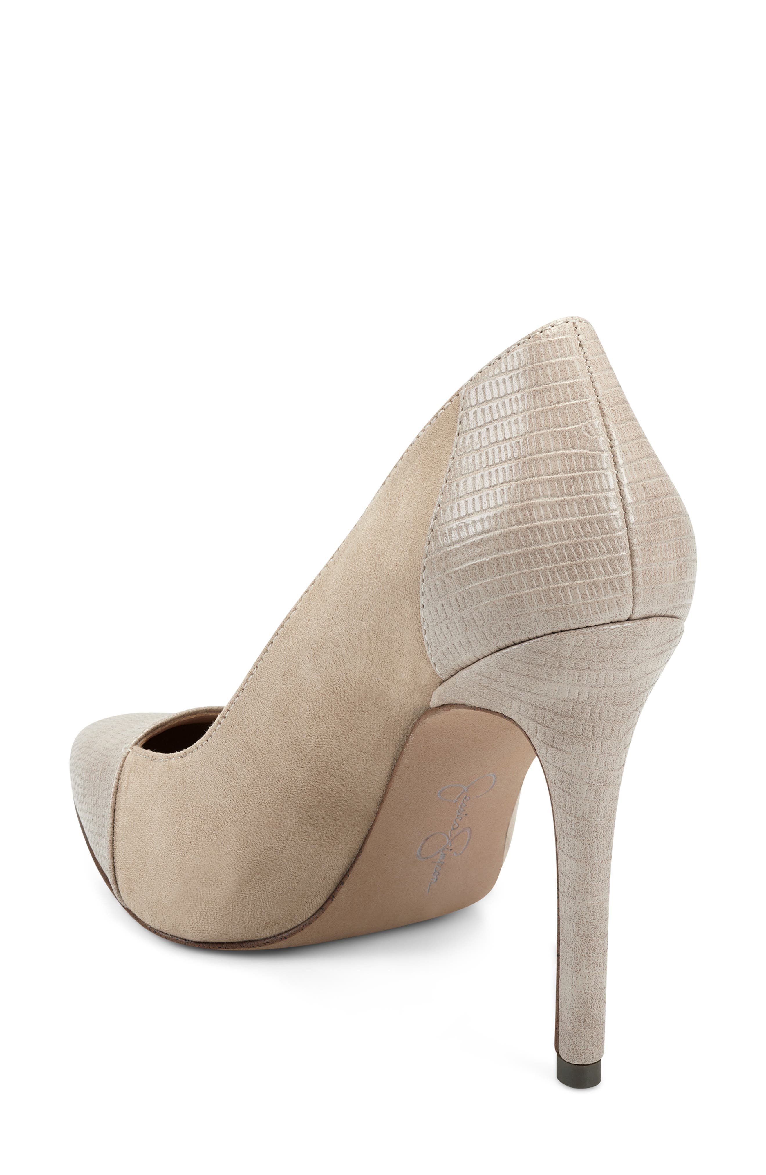 Poali Pointed Toe Pump, Alternate, color, BEIGE