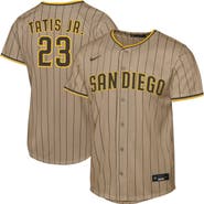 Nike Youth Nike Fernando Tatis Jr. Khaki San Diego Padres Alternate Replica Jersey