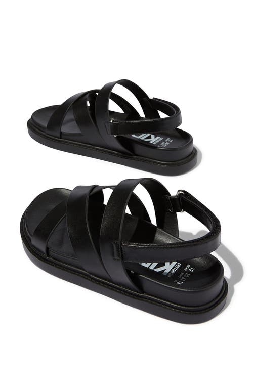Cotton On Kids Kid's Blair Multi Strap Sandal In Black