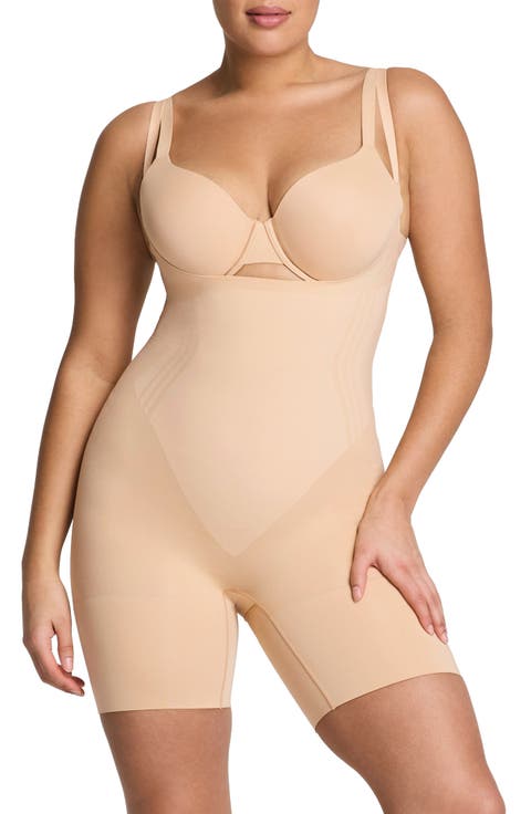 SPANXsculpt™ GoFigure Open Bust Shaper Bodysuit (Regular & Plus)