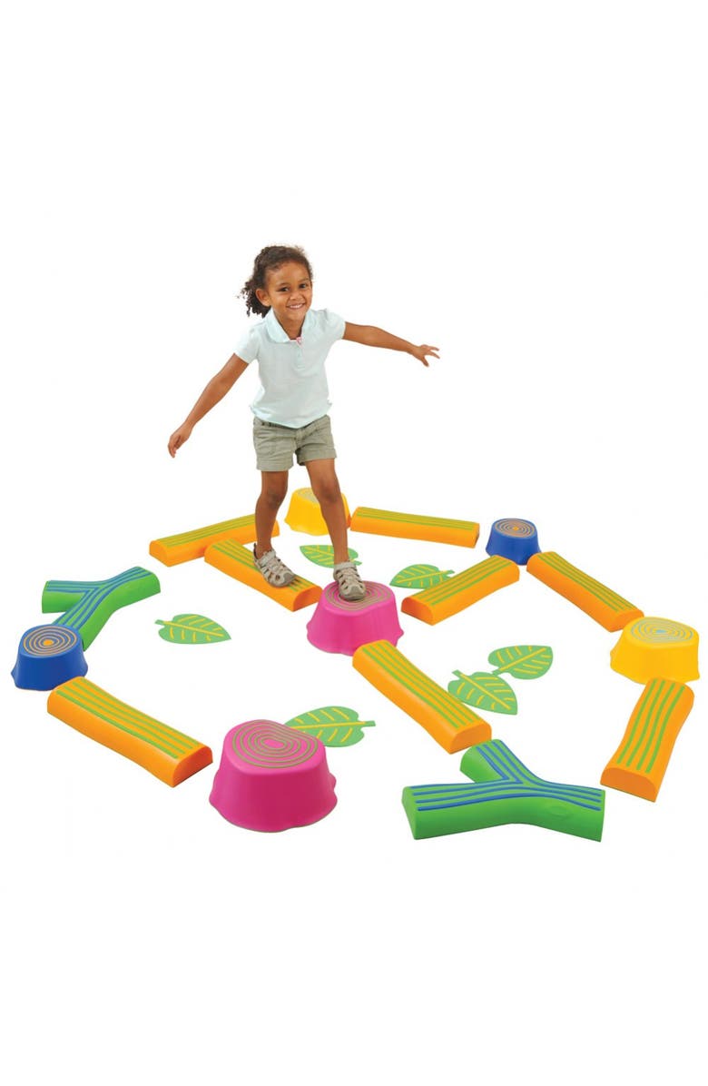 Kaplan Early Learning Company Step-A-Forest - 24 Pieces, Alternate, color, Multicolored
