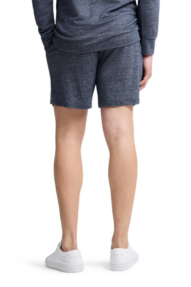 Linen Terry Shorts 6", Alternate, color, Washed Navy