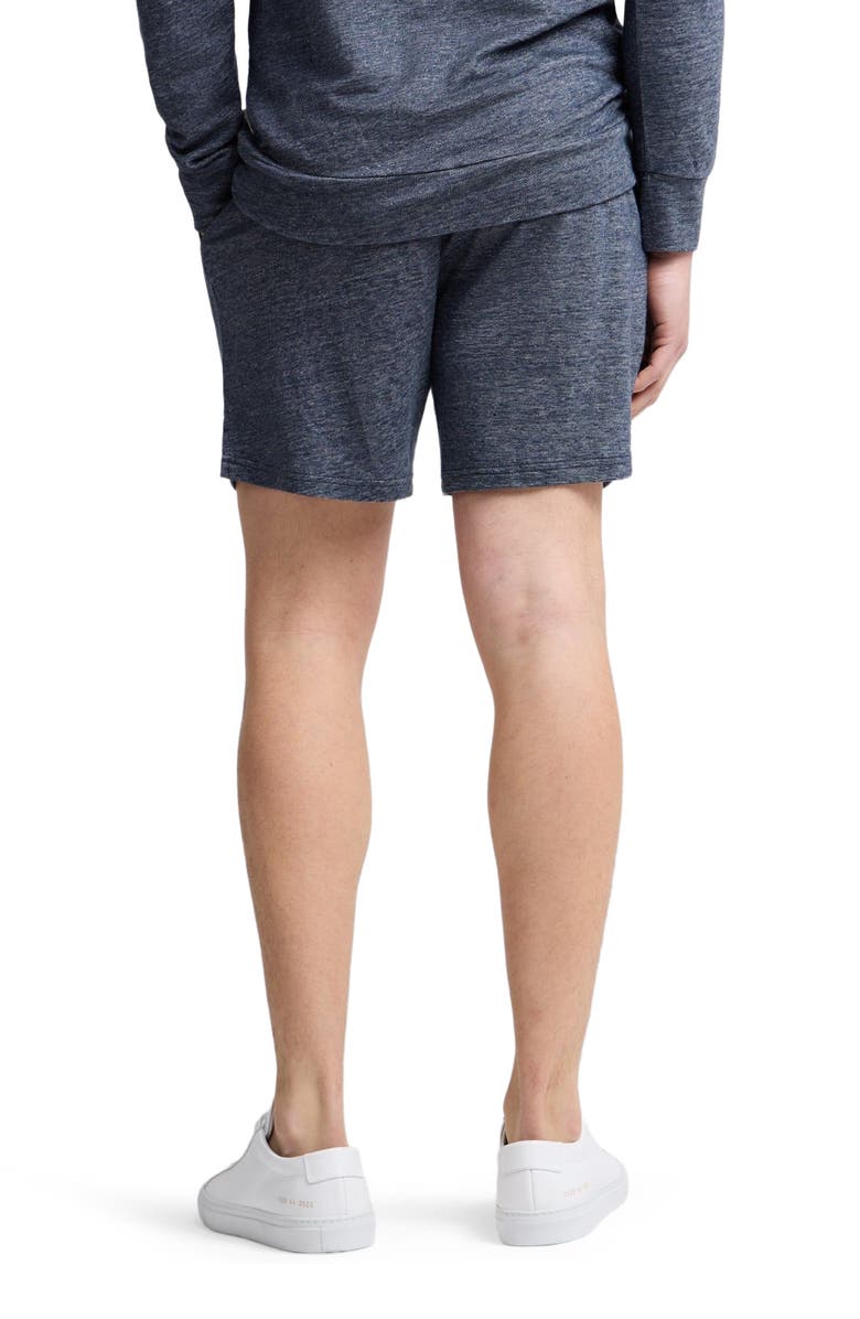 Onia Linen Terry Shorts 6", Alternate, color, Washed Navy