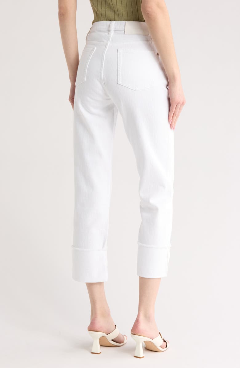 7 For All Mankind Logan Fray Cuff Stovepipe Jeans, Alternate, color,