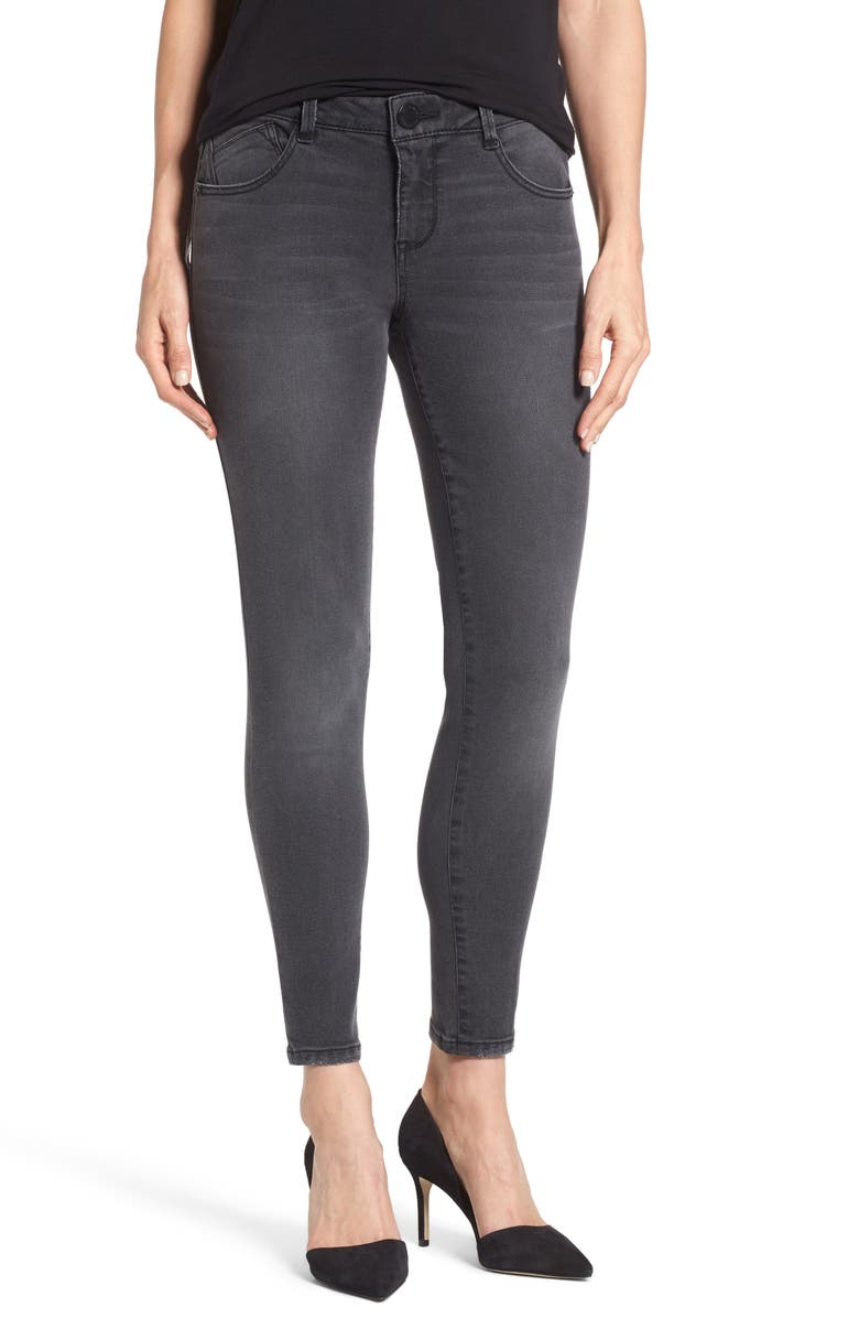 Wit & Wisdom Skinny Ankle Jeans, Main, color, 