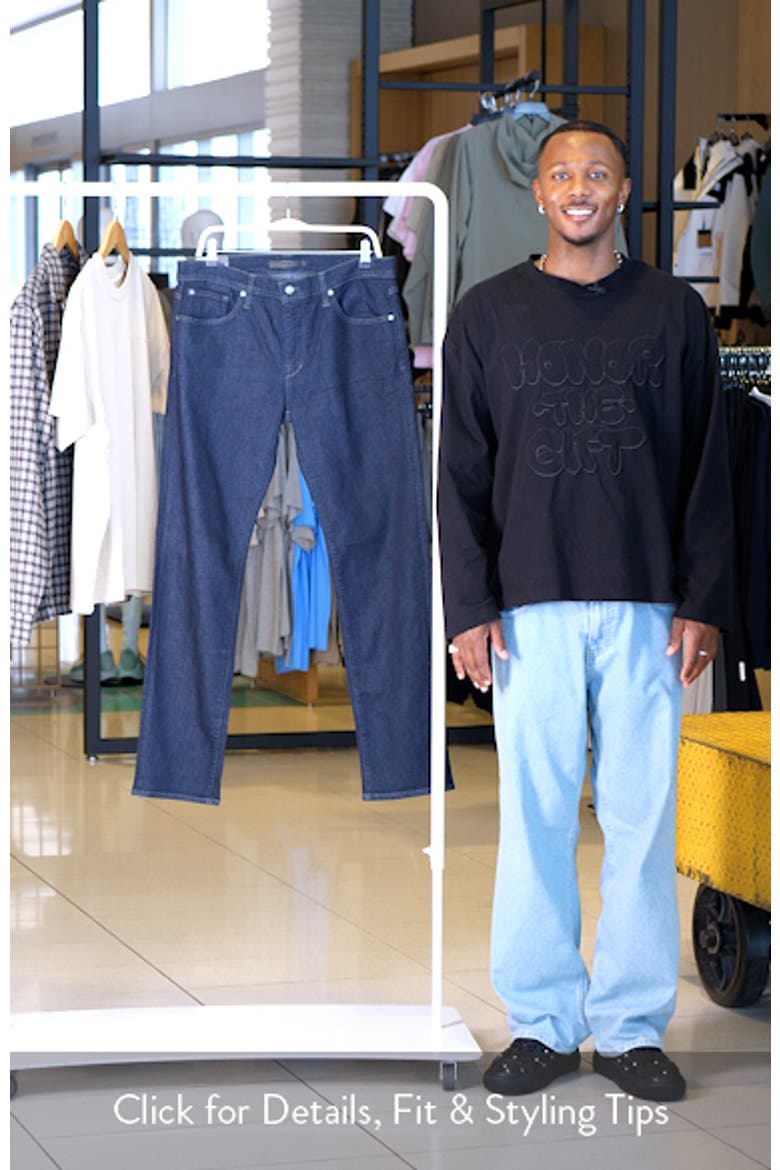The Brixton Slim Straight Leg Jeans video