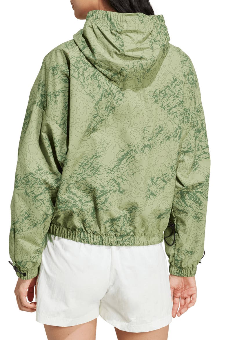 City Escape Windbreaker, Alternate, color, TENT GREEN