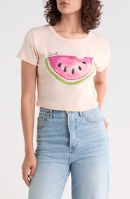 Junk Food Watermelon Graphic T-Shirt