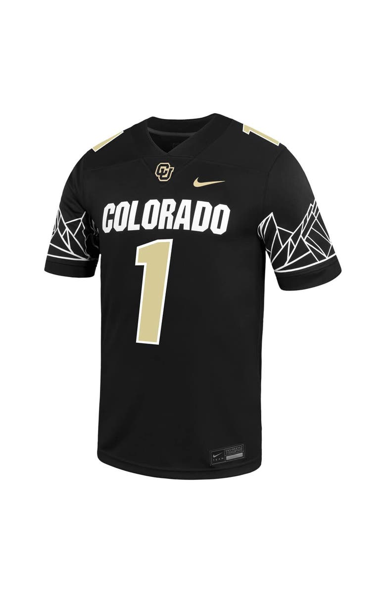 Nike Men's Nike Black Colorado Buffaloes Untouchable Game Jersey, Alternate, color, Black