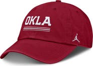 Jordan Brand Men's Jordan Brand Crimson Oklahoma Sooners Club Campus Adjustable Hat