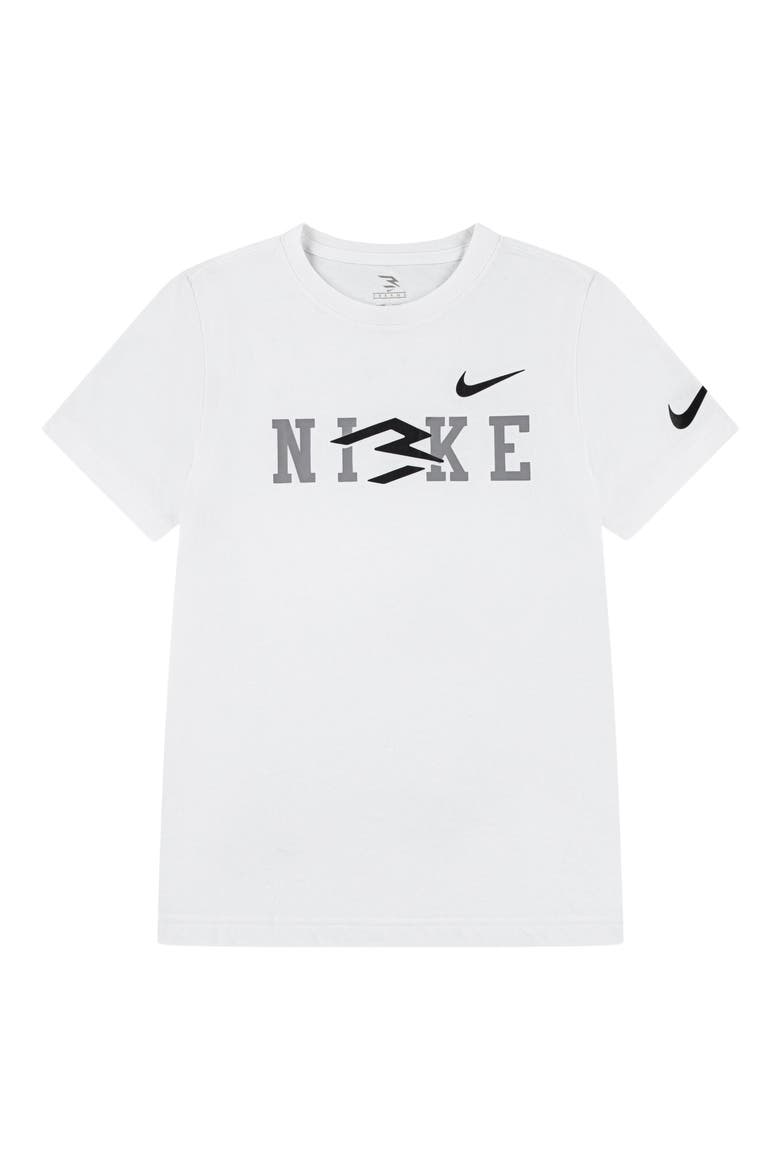 Kids' Wordmark 2.0 Graphic T-Shirt, Main, color, WHITE
