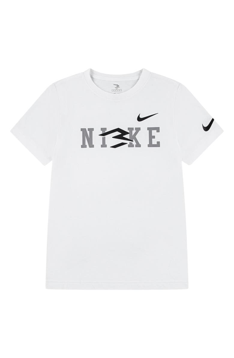 3 Brand Kids' Wordmark 2.0 Graphic T-Shirt, Main, color, 