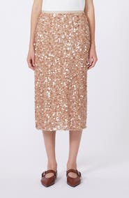 Weekend Max Mara Docchio Sequin Midi Skirt
