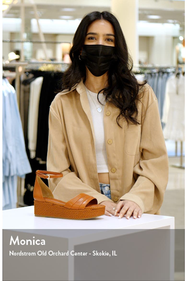 A-Via Espadrille Platform Wedge Sandal video
