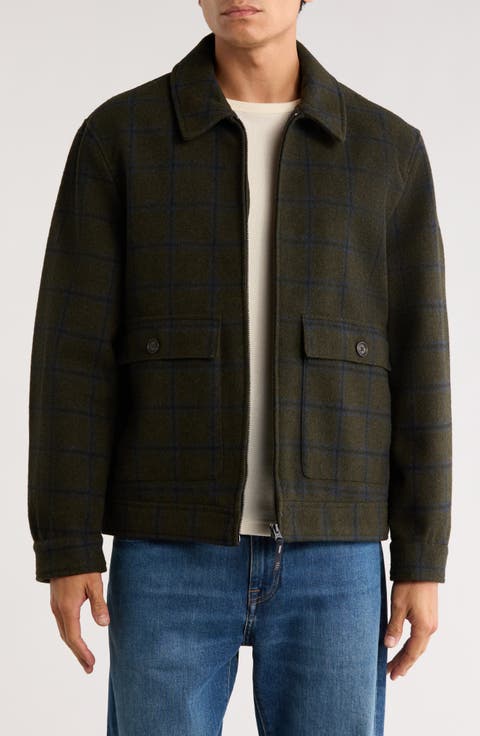 Windowpane Two Pocket Jacket