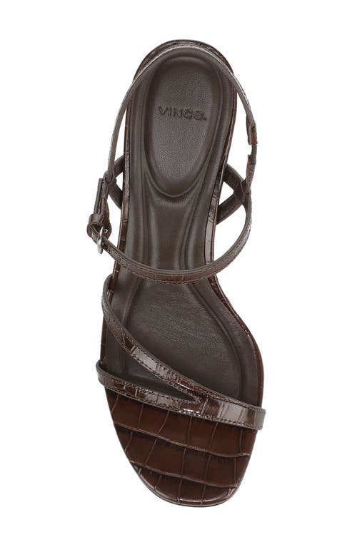 Vince Marcela Ankle Strap Sandal In Brown