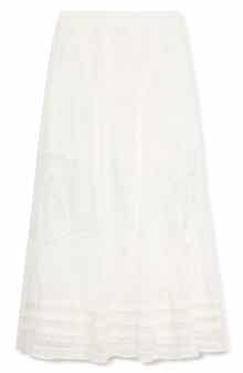 Cotton Maxi Skirt