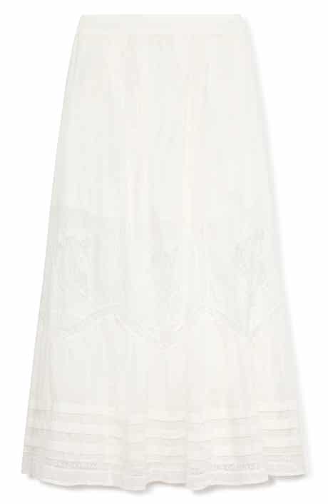 Cotton Maxi Skirt