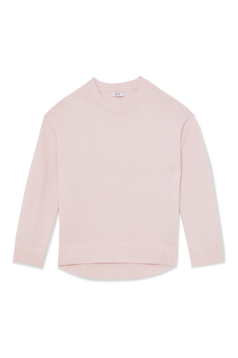 Ella Wool & Cashmere Sweater, Alternate, color, PINK