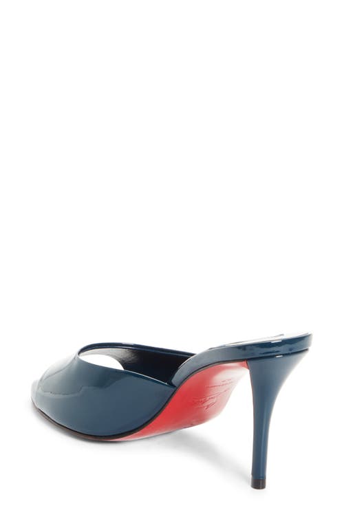 Christian Louboutin Miss Z Pointed Toe Sandal In Blue