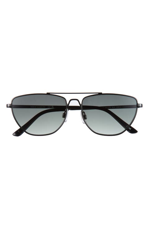 58mm Gradient Navigator Sunglasses