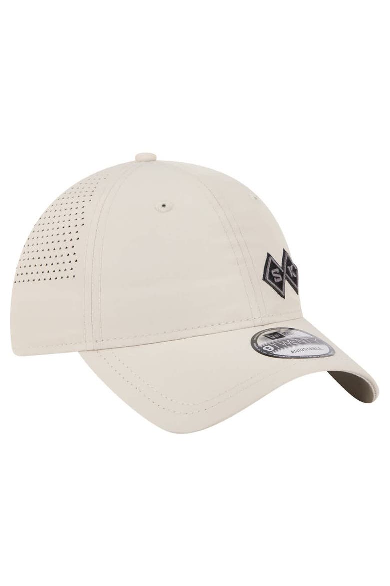 Men's New Era  Tan Sporting Kansas City Active 9TWENTY Adjustable Hat, Alternate, color, Tan