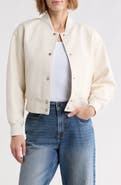 Levi's Relaxed Faux Leather Bomber Jacket