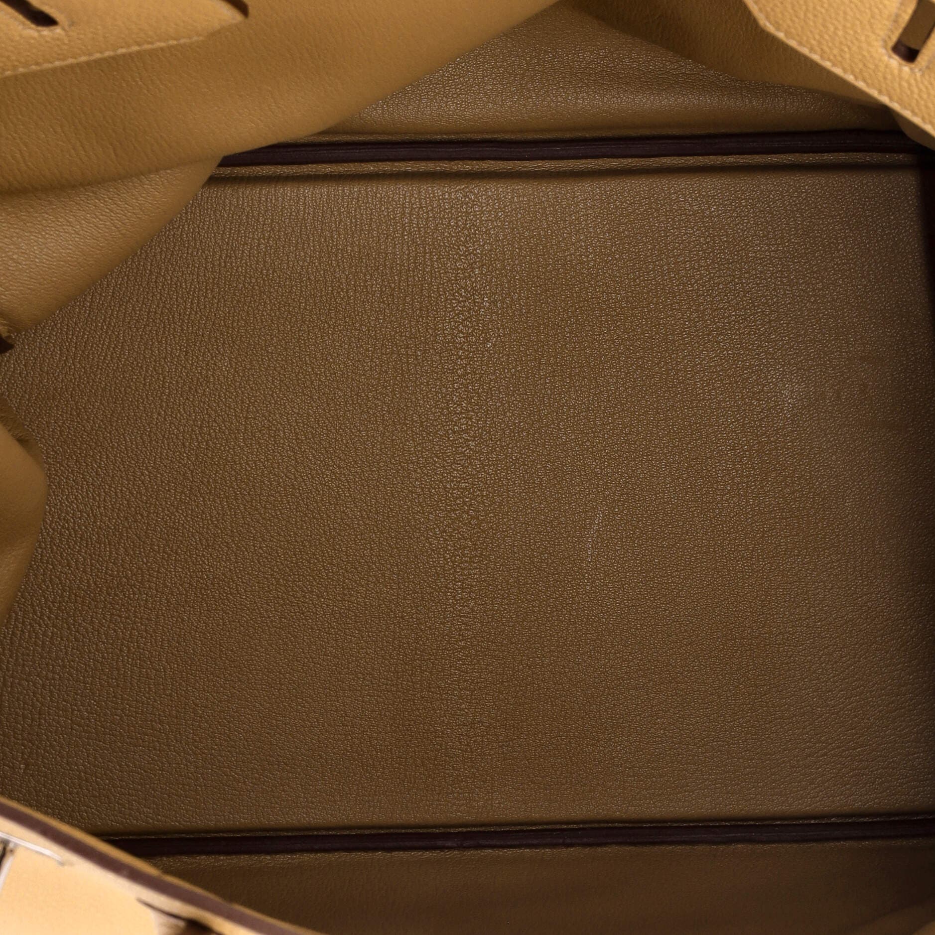 Pre-Owned Hermes HAC Birkin Bag Brown Togo with Palladium Hardware 40, Alternate, color, 