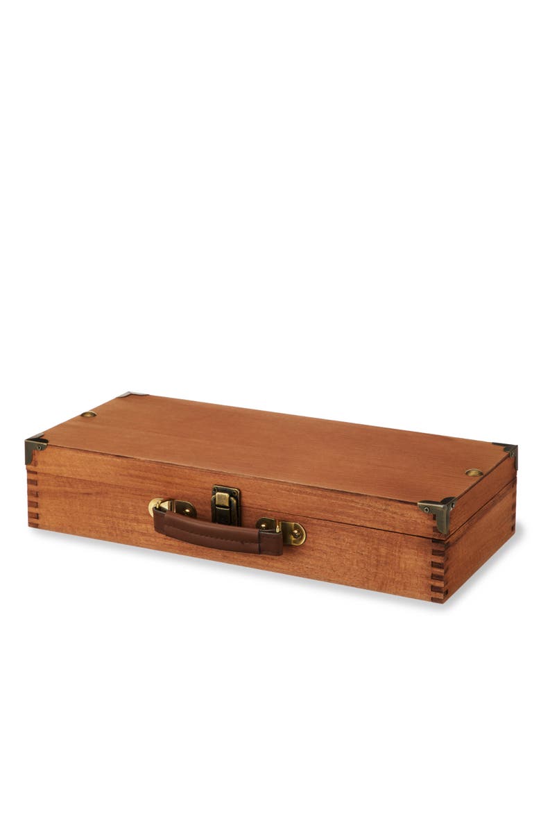 Foster 
Rye Poker Set, Alternate, color, Wood