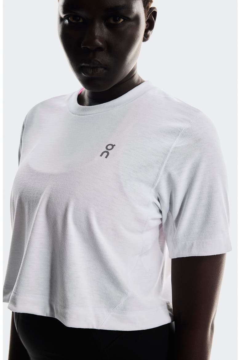 Train-T Crop Top, Alternate, color, WHITE
