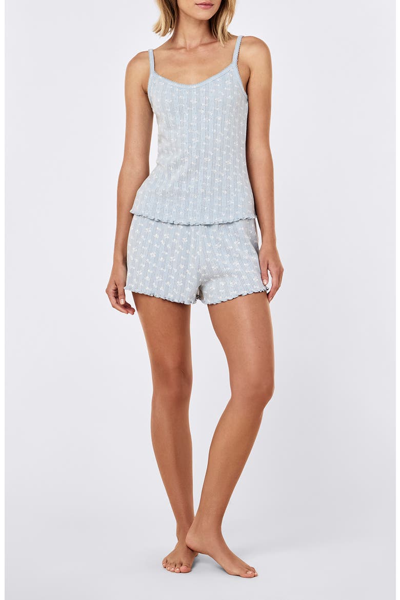 Imogen Pointelle Camisole, Alternate, color, CELESTIAL BLUE
