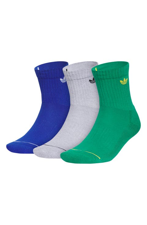 Gender Inclusive Originals Trefoil 3-Pack Quarter Socks