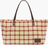 Oddli Large Plaid Bag