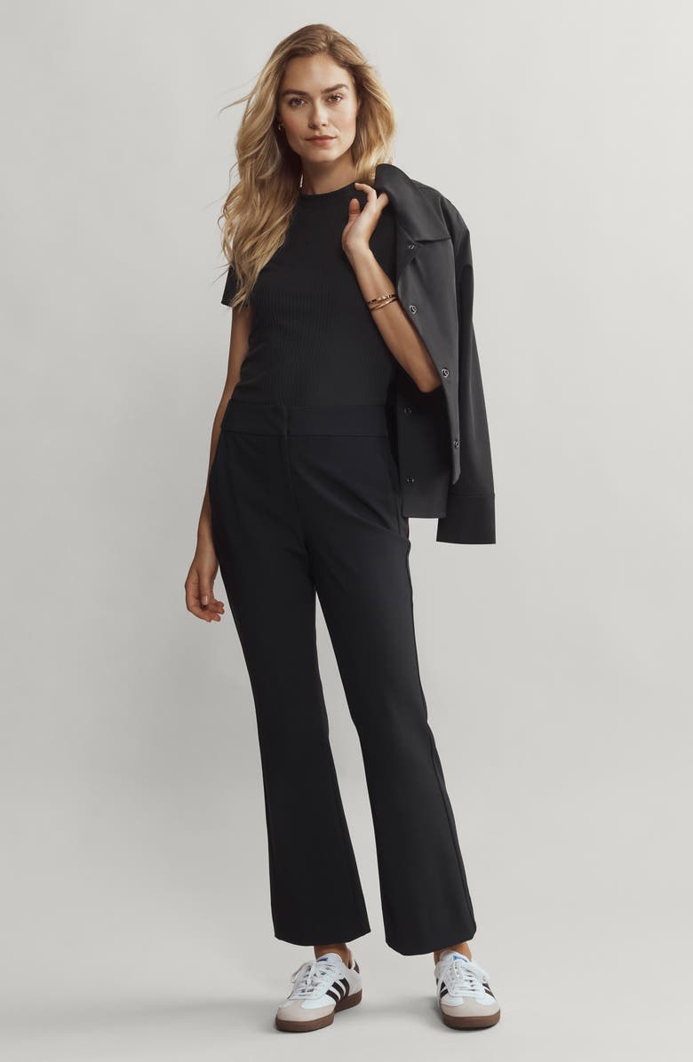 Rhone Modern Rib Knit T-Shirt, Alternate, color, 