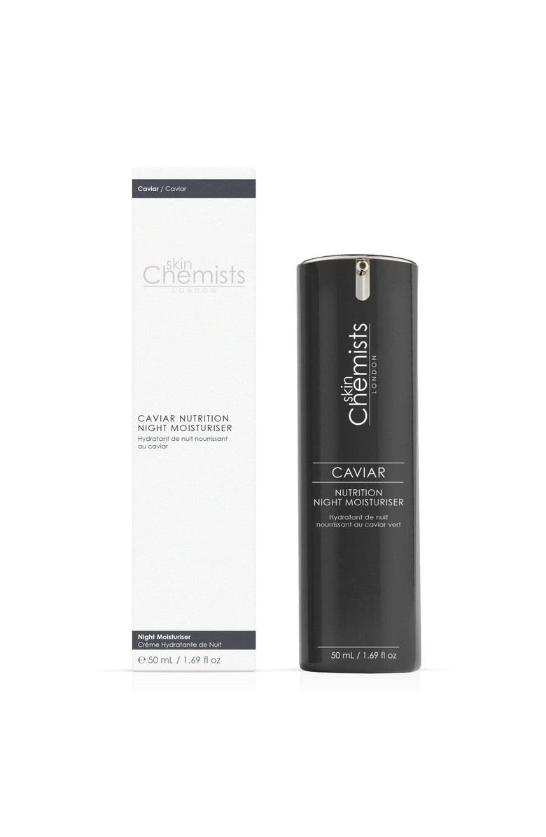 SKINCHEMISTS Caviar Nutrition Night Moisturiser 50ml x 2 Duo Set, Alternate, color, White
