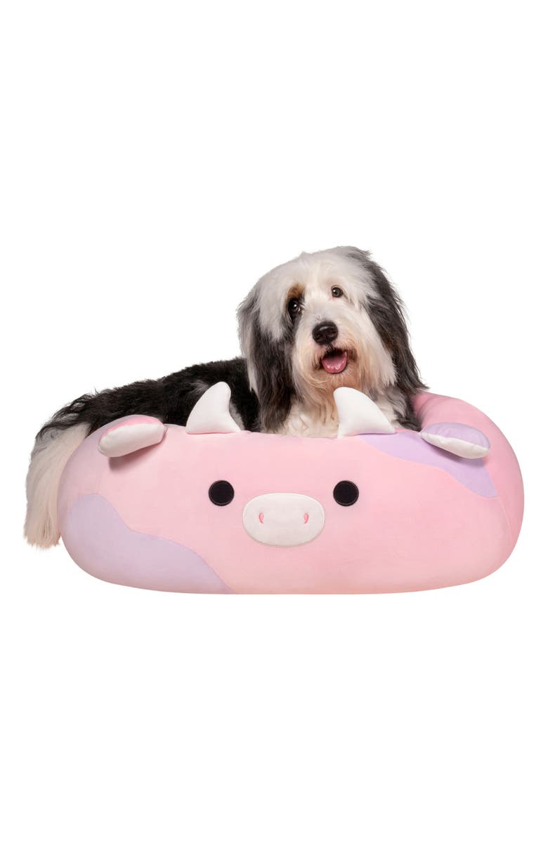 SQUISHMALLOWS Patty Cow Pet Bed, Alternate, color, 