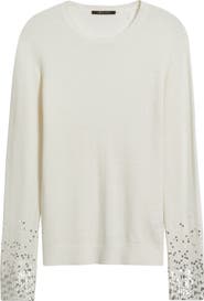KOBI HALPERIN Lainey Sequin Cuff Sweater