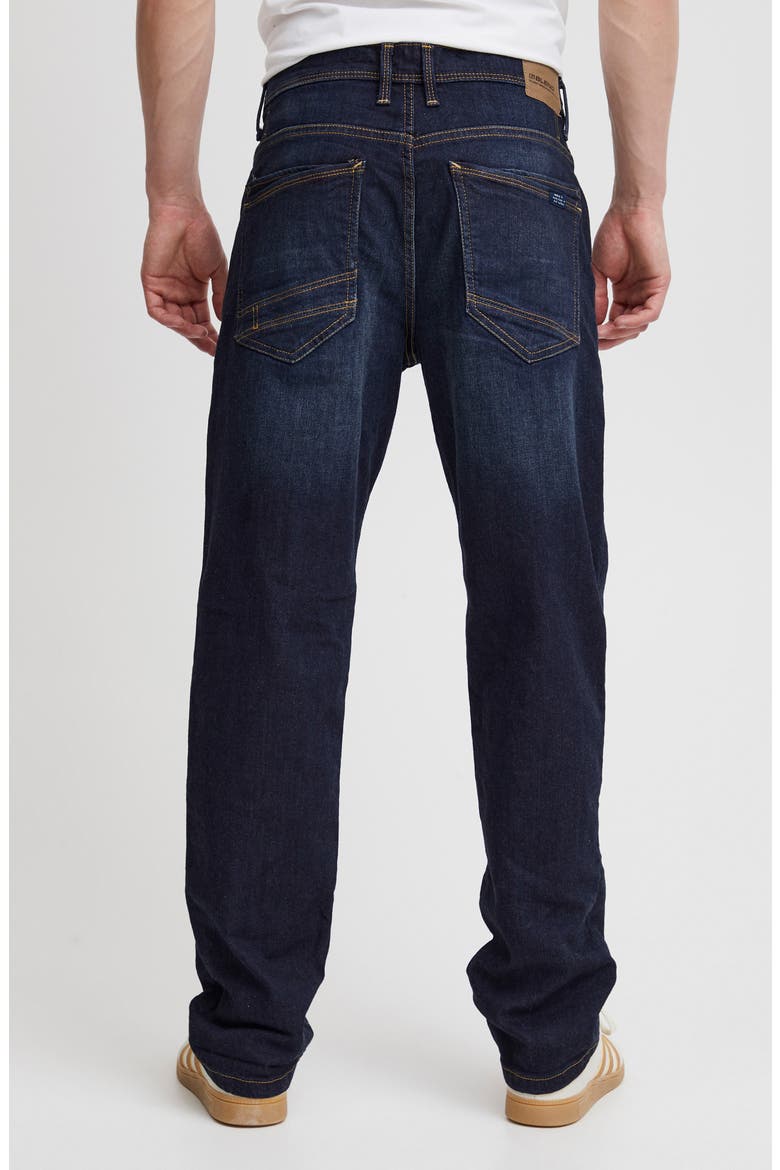 Regular Fit Straight Leg Jeans, Alternate, color, DARK BLUE