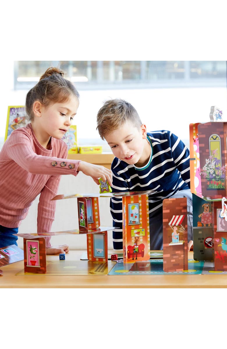 HABA Rhino Hero Super Battle - Exciting 3D Stacking Board Game for Kids & Adults, Fun Family Games, Stacking Card Games for Kids, Made in Germany, Alternate, color, Multi