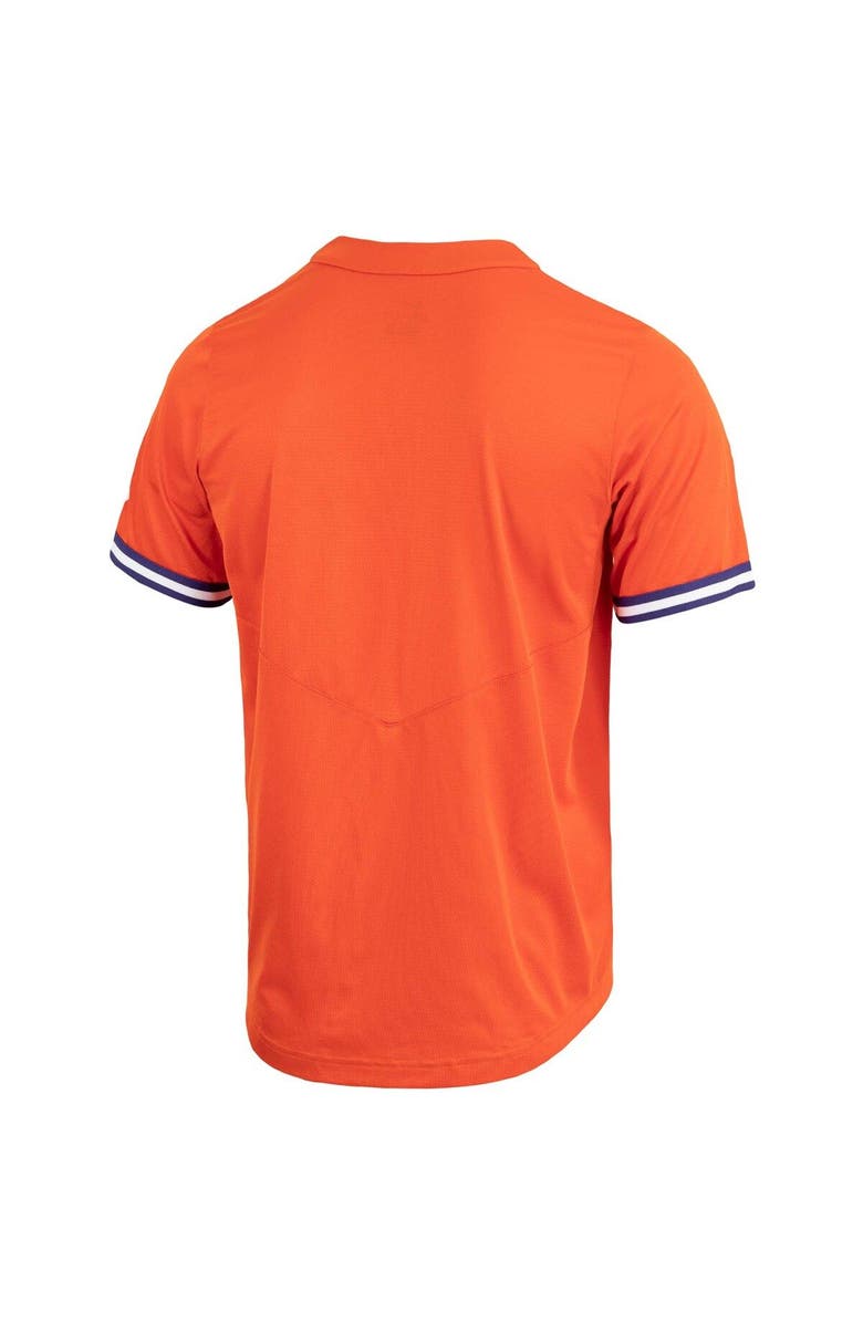 Nike Men's Nike Orange Clemson Tigers Replica Full-Button Baseball Jersey, Alternate, color, 