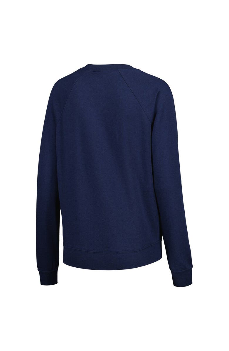 Nike Women's Nike Navy Club America Lockup Varsity Tri-Blend Raglan Pullover Sweatshirt, Alternate, color, 