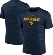 Nike Men's Nike Navy West Virginia Mountaineers 2025 Sideline Velocity Performance T-Shirt