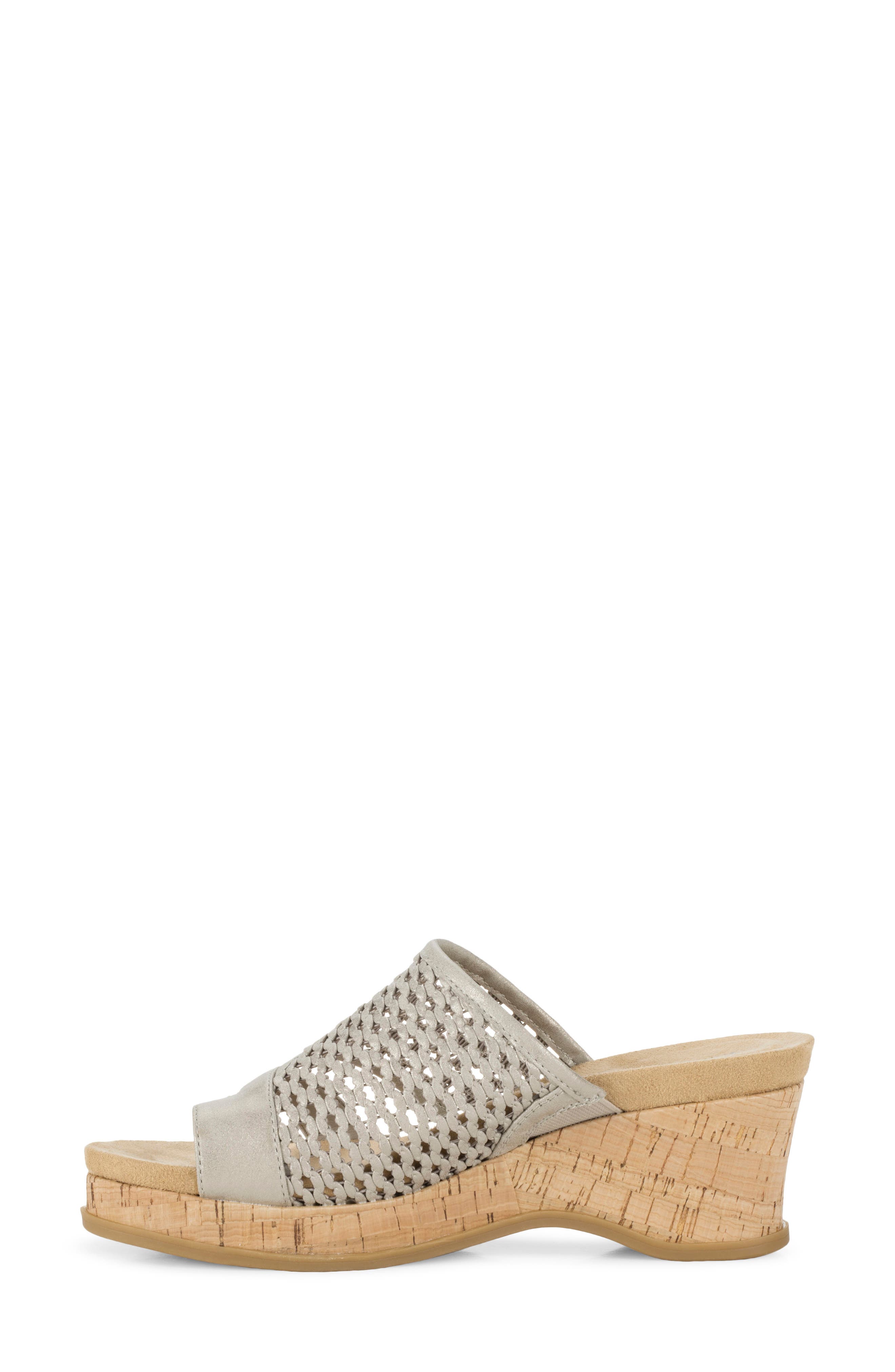 Cherish Wedge Sandal, Alternate, color, CHAMPAGNE