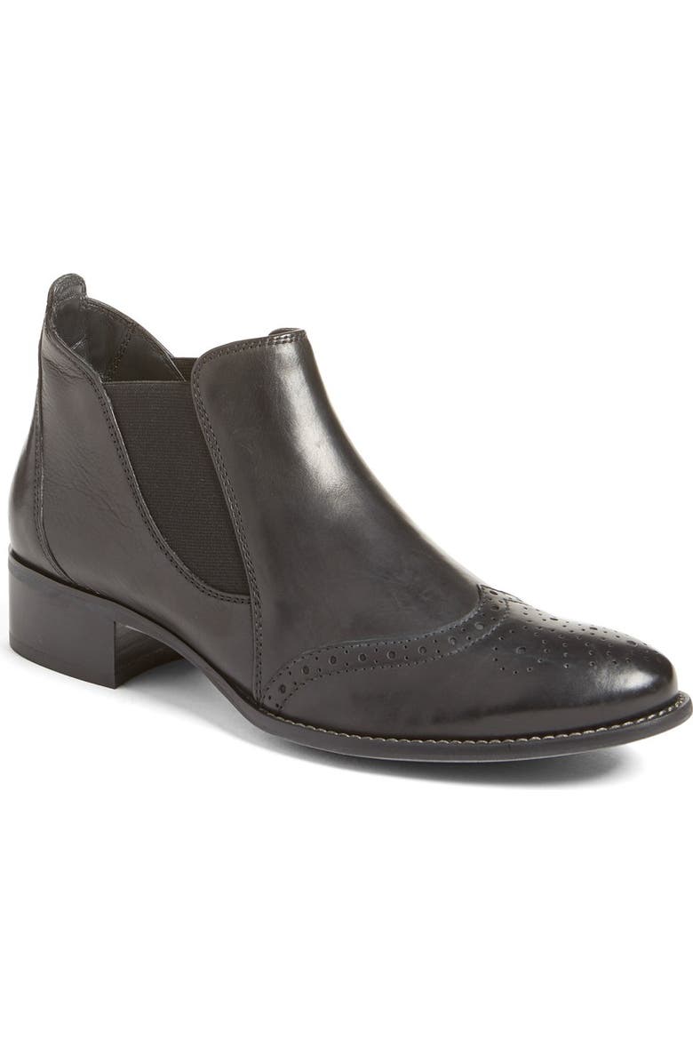 Paul Green 'Jay' Wingtip Chelsea Boot, Main, color,