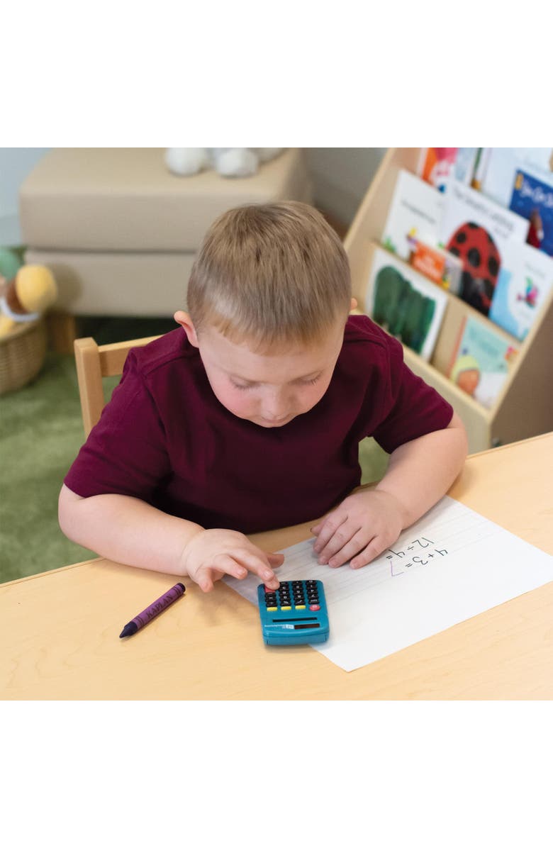 Kaplan Early Learning Company Primary Calculators - Set of 10, Alternate, color, Blue