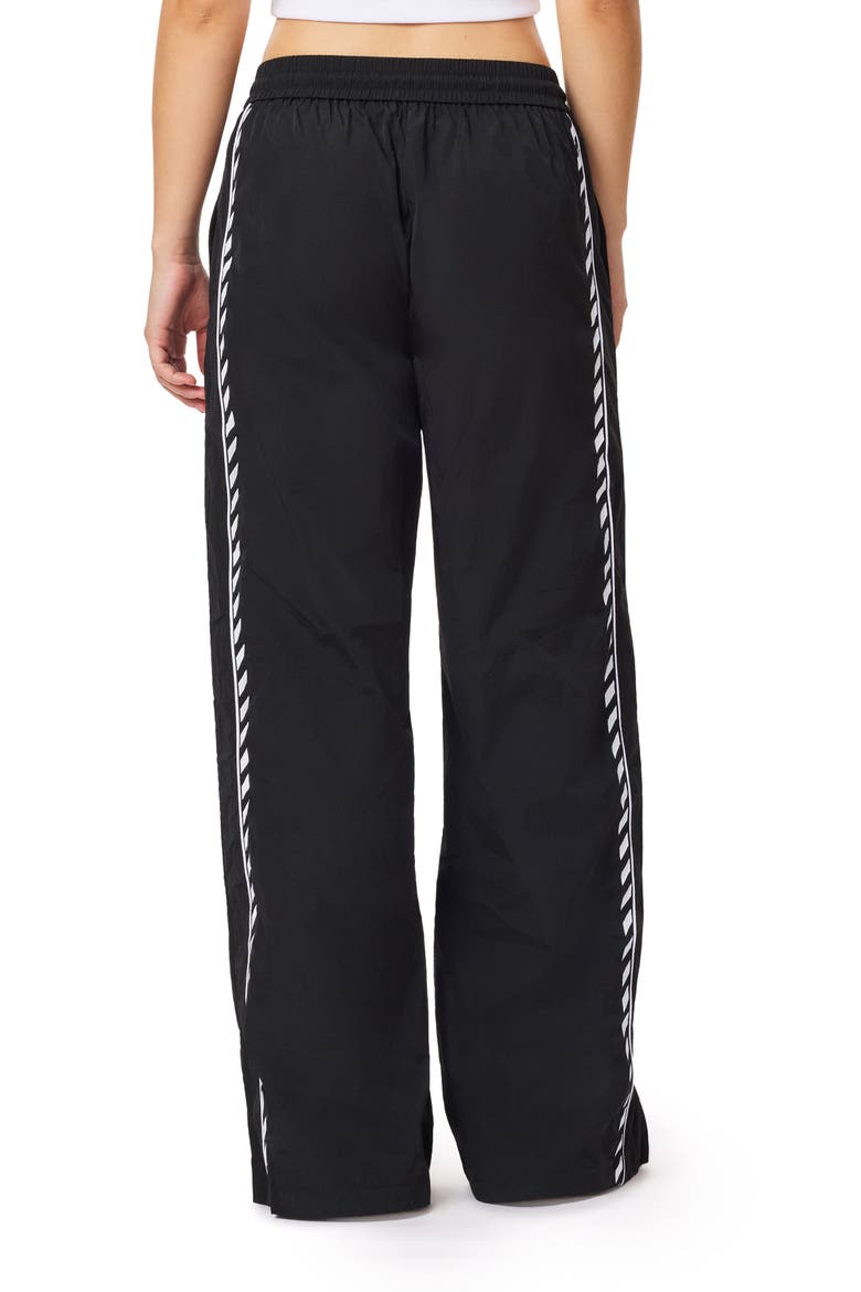 Logo Side Stripe Track Pants, Alternate, color, BLACK NIGHT