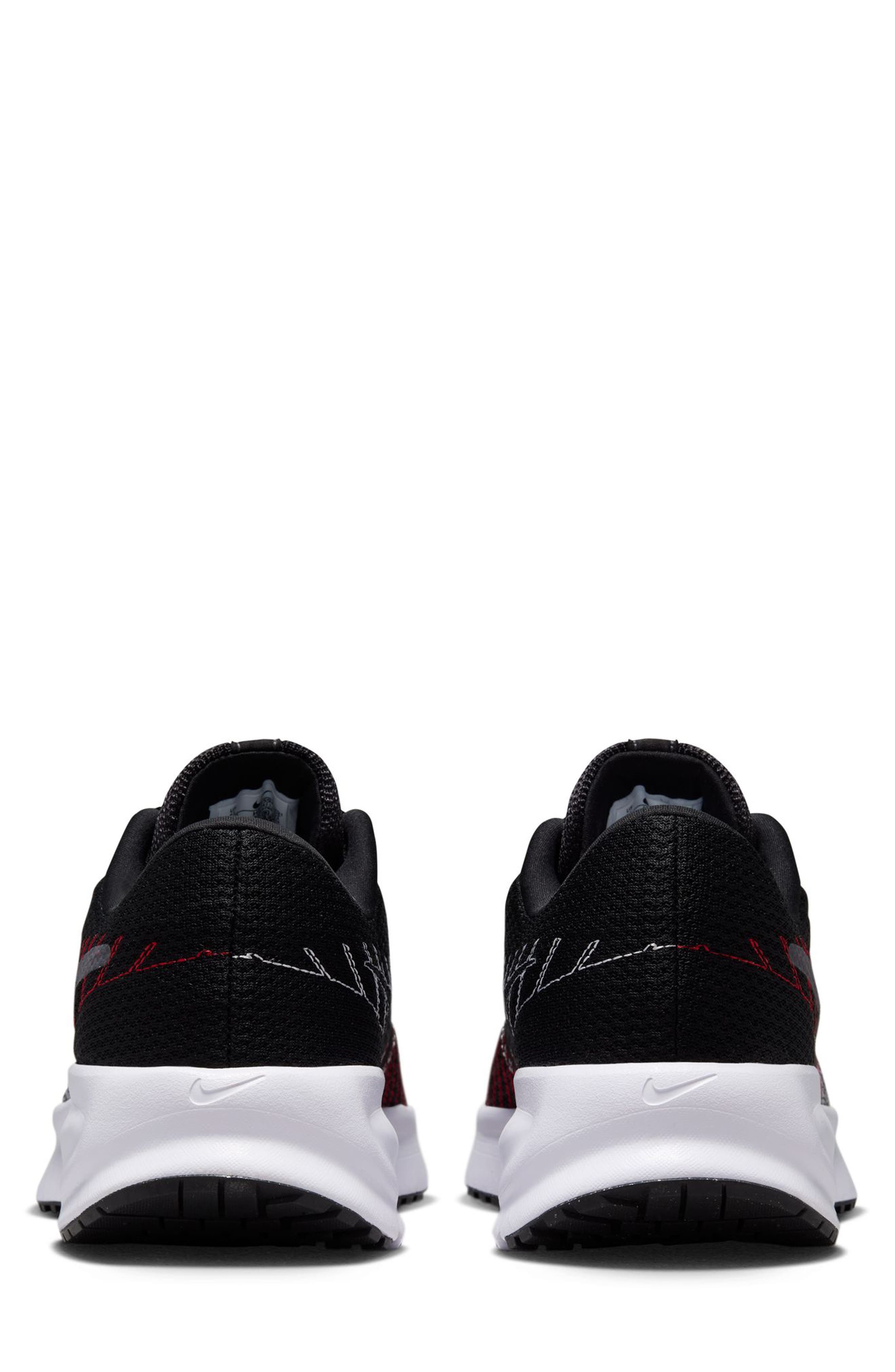 Nike Run Defy Running Shoe, Alternate, color, 001 Black/Cool Grey-University Red-White