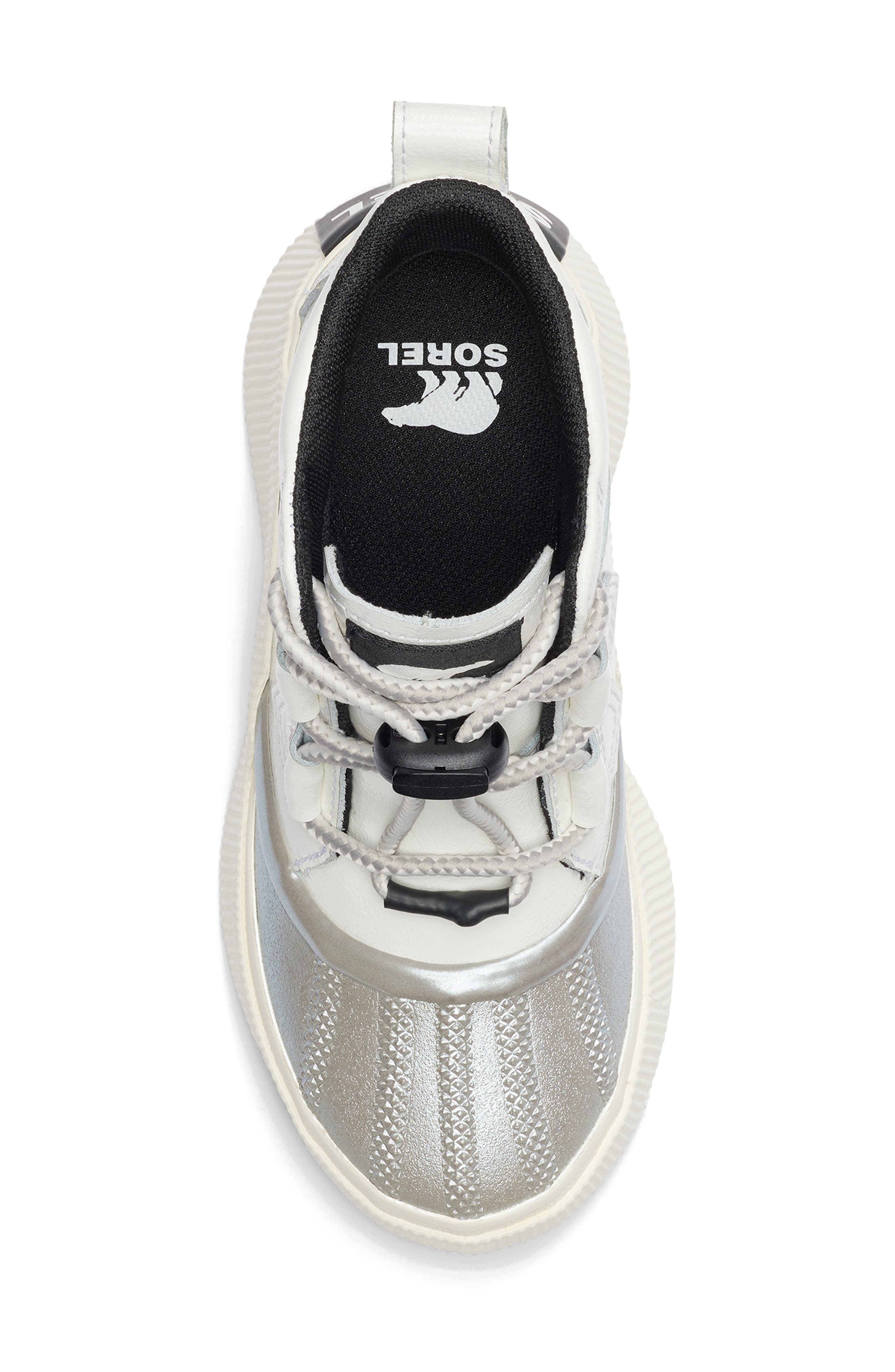 SOREL Kids' Out 'N About Classic Waterproof Boot, Alternate, color, Sea Salt/ Black